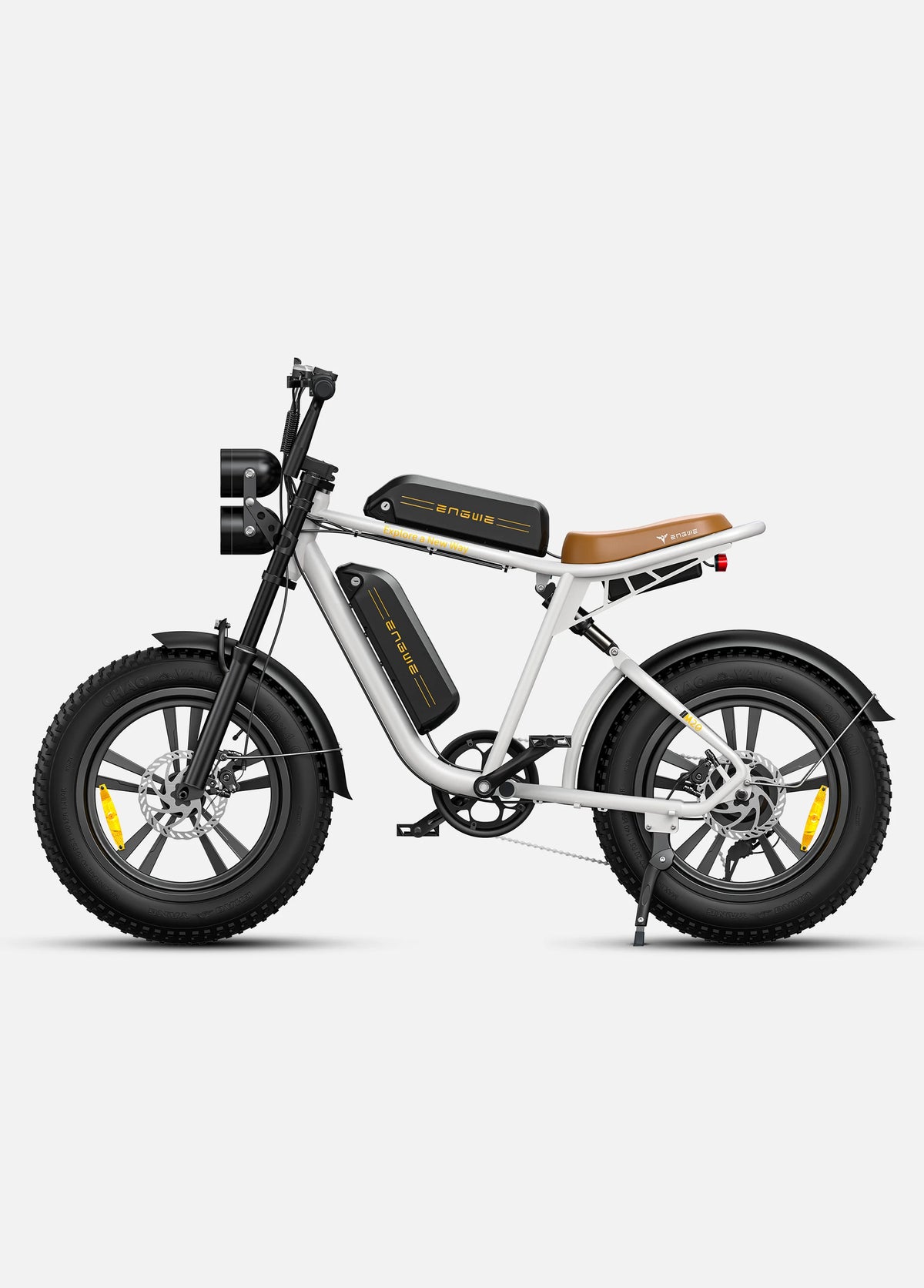 White 750W Electric Bike S9847