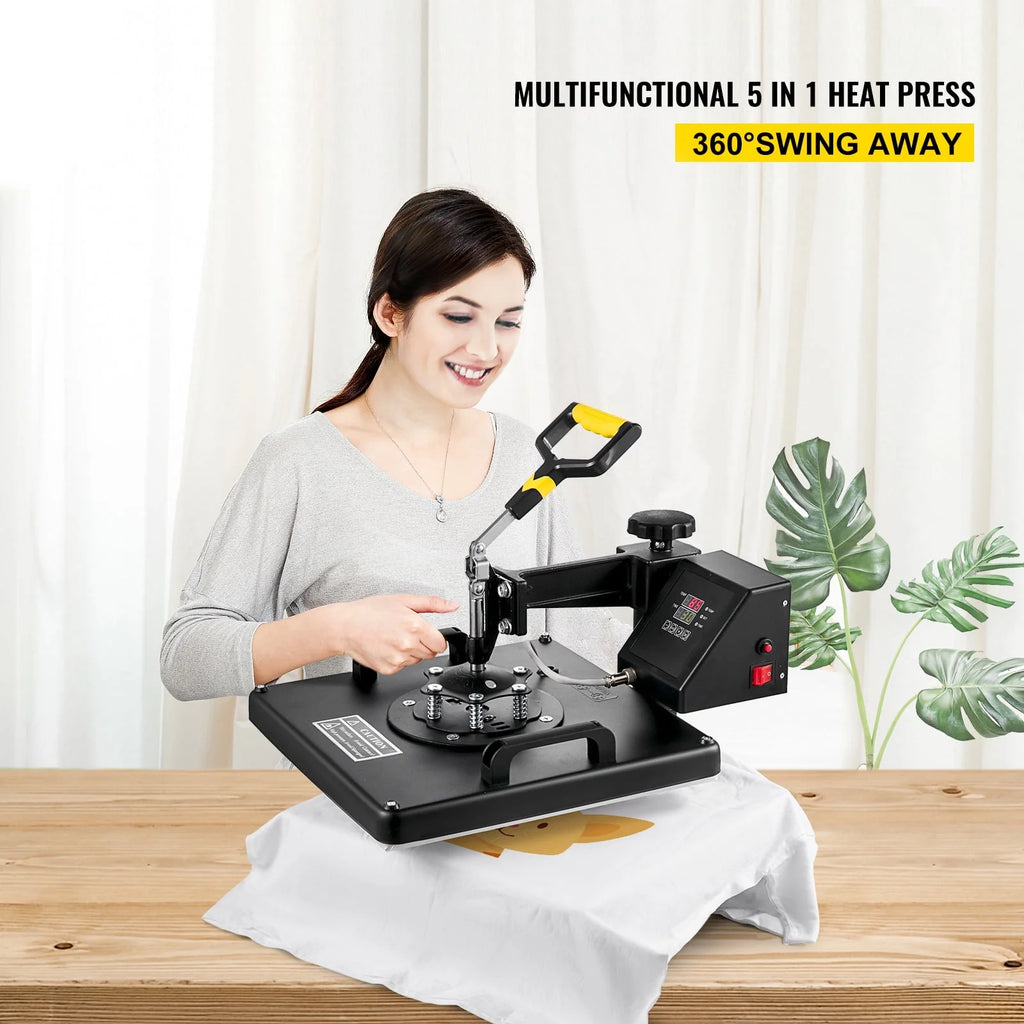 12 x 15 inch 5 in 1 Heat Press Machine M8039