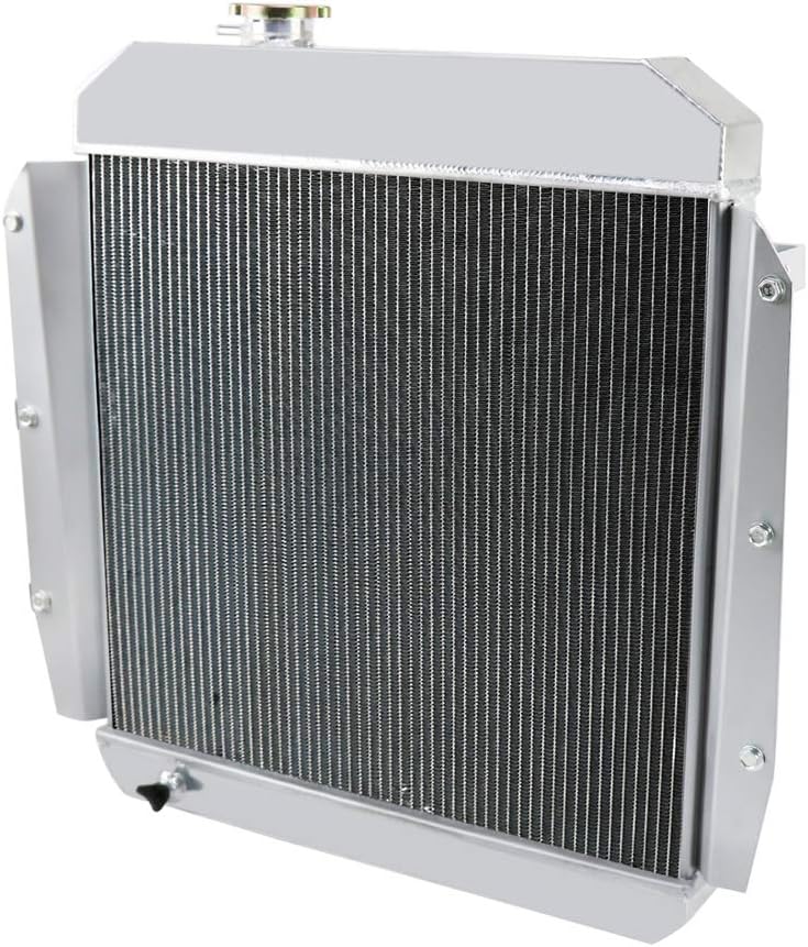 4 Row Aluminum Radiator for 1955-1959 Chevy GMC Pickup Truck C4765