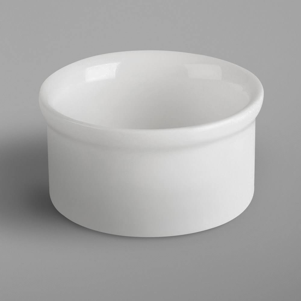 Ivory Porcelain Round Ramekin 1.4 oz. H124