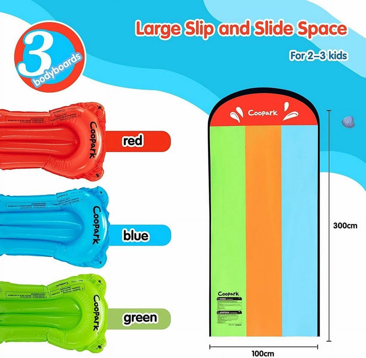 16' Inflatable Water Slide S1054