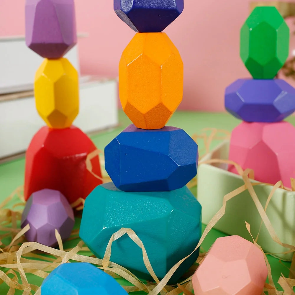 Wooden Building Blocks Set D73299