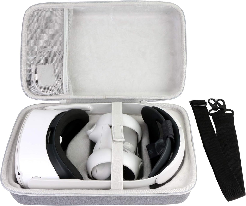 Hard Travel Case for VR Gaming Headset (Grey Case) R86292